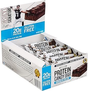 MuscleTech Protein Candy Bar, Chocolate Deluxe