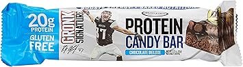 MuscleTech Protein Candy Bar, Chocolate Deluxe