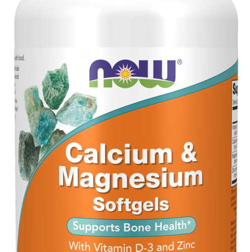 NOW Calcium & Magnesium Softgels