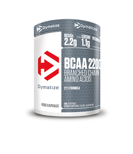 Dymatize BCAA 2200, 400 capsules